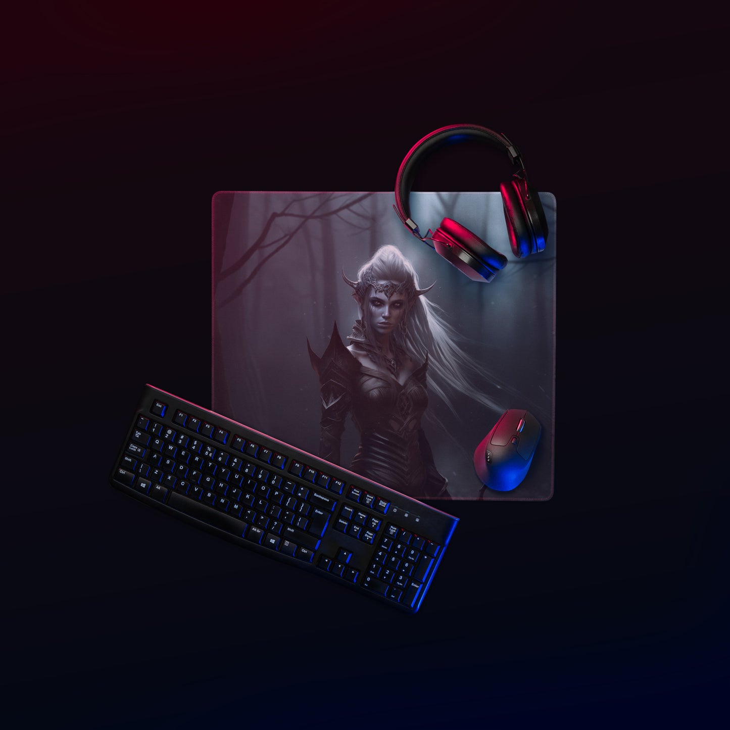 Dark Elf Gaming mouse pad