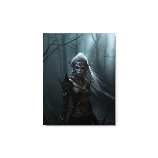 Dark Elf Metal print