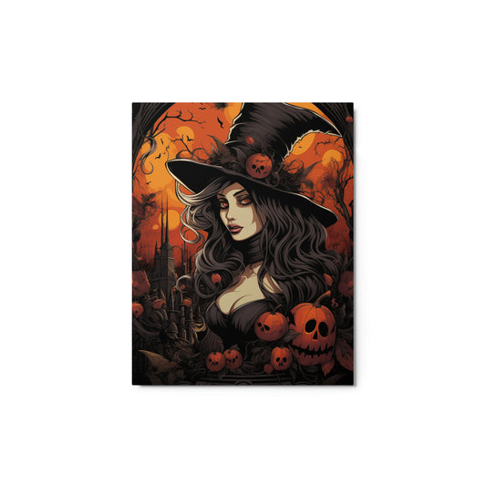 Beautiful Witch Metal Print