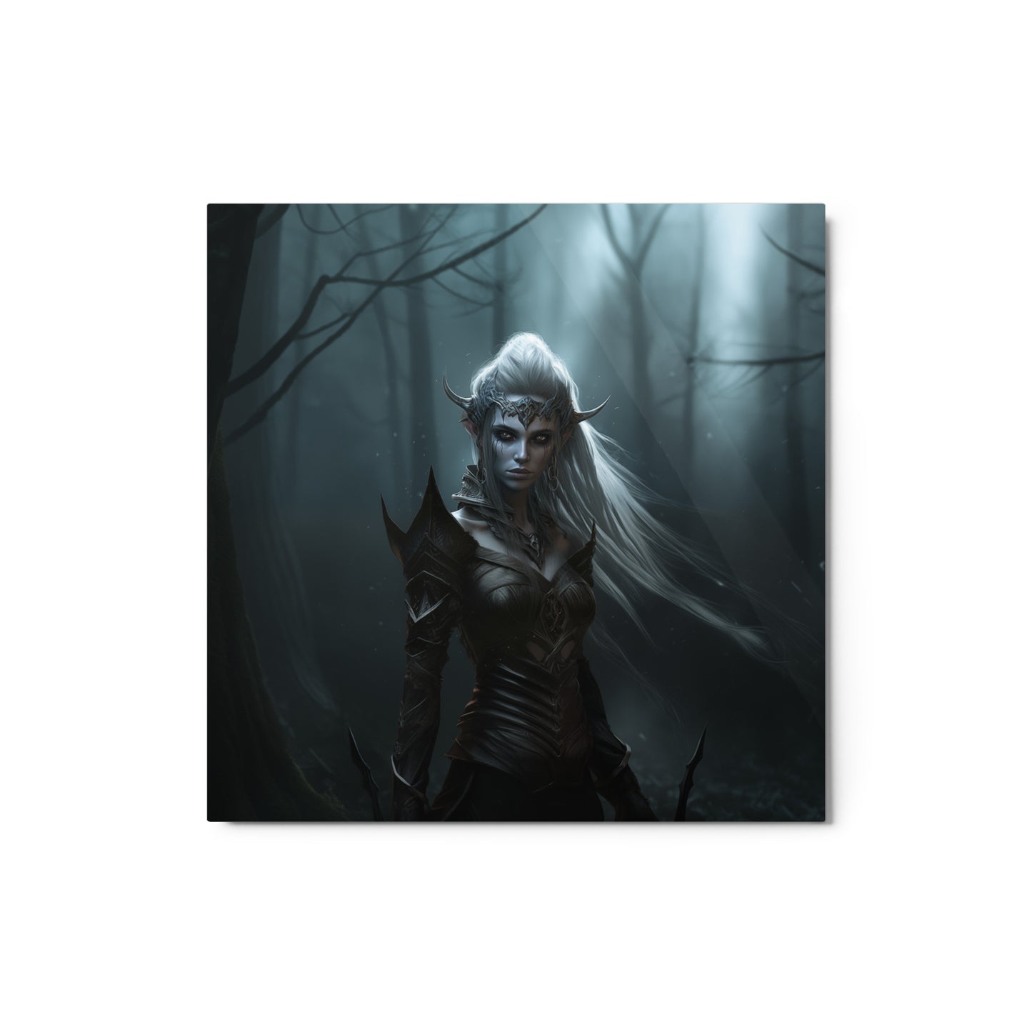 Dark Elf Metal print