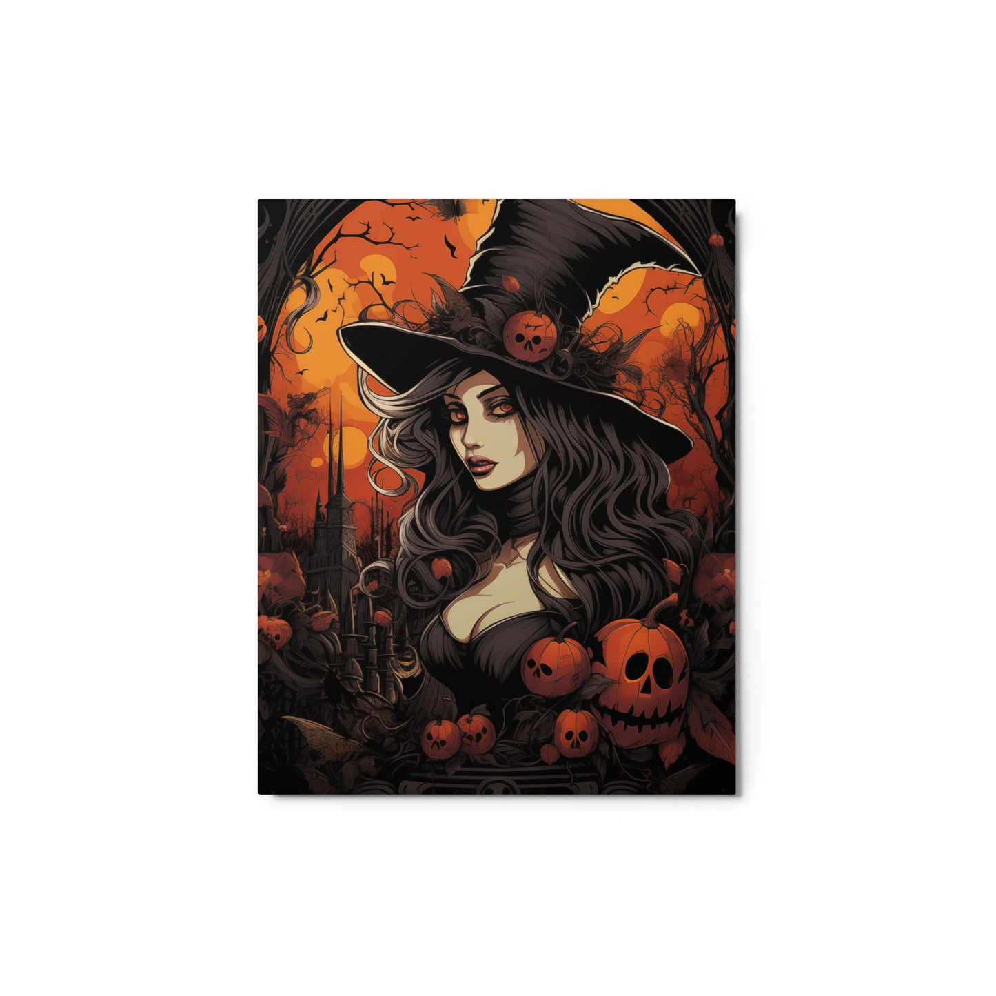 Beautiful Witch Metal Print