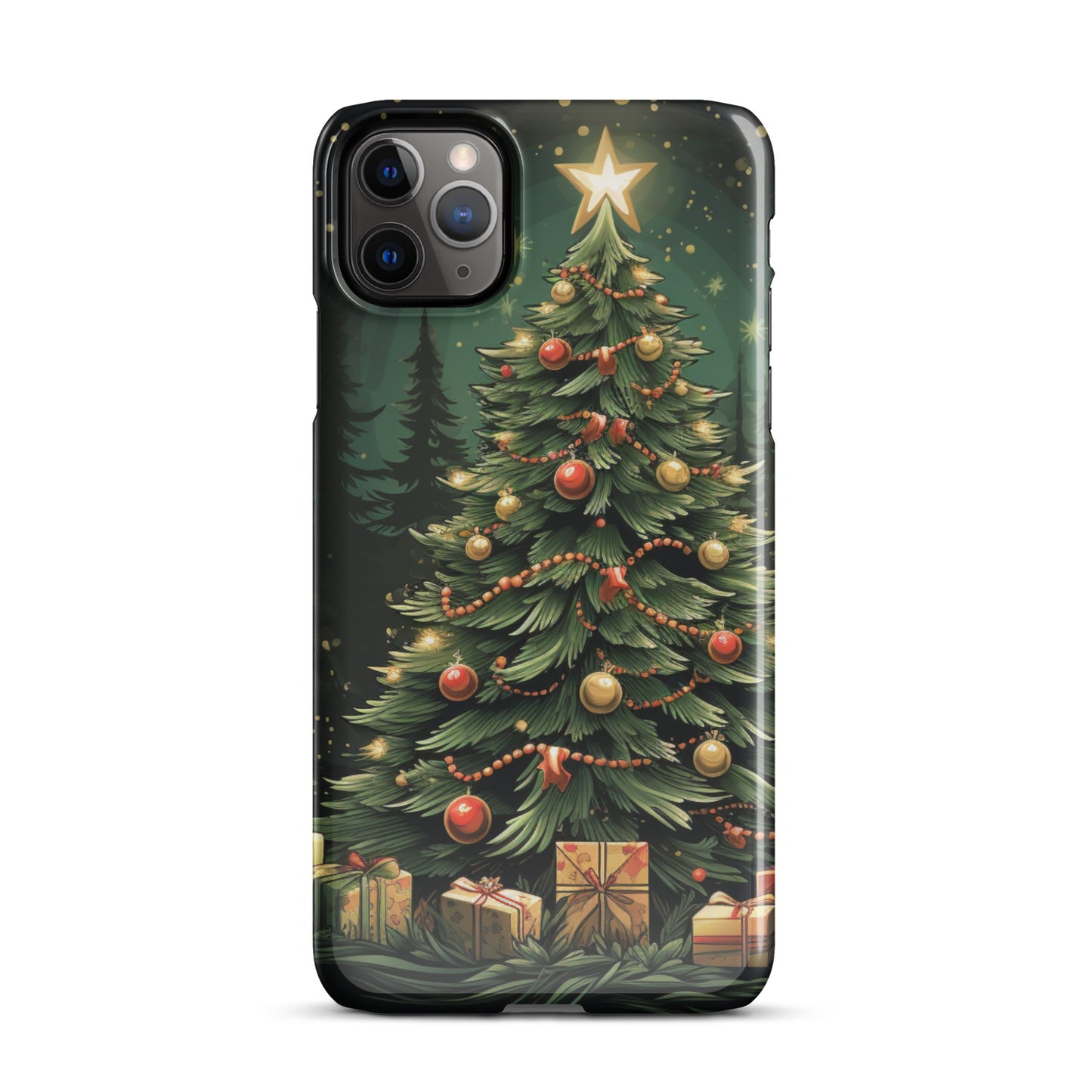 Christmas Tree Snap case for iPhone®