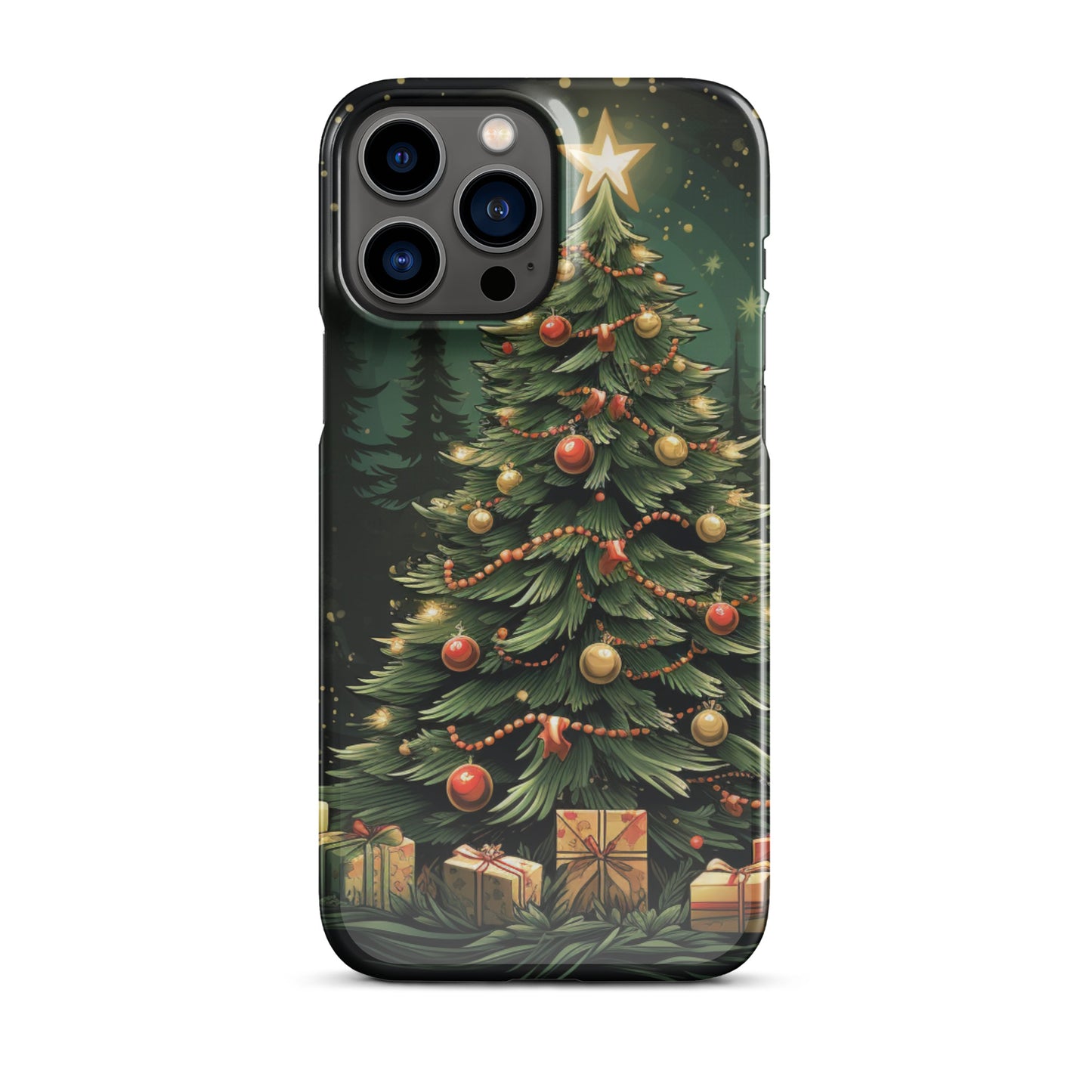 Christmas Tree Snap case for iPhone®