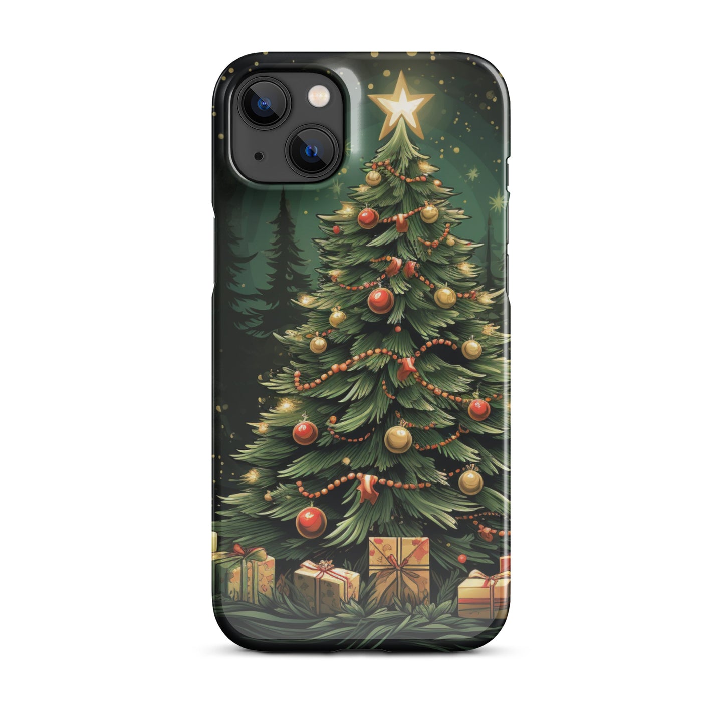 Christmas Tree Snap case for iPhone®