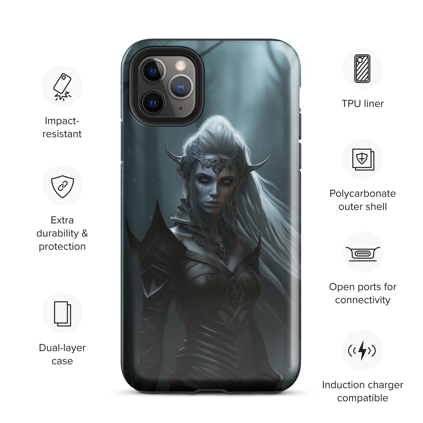 Dark Elf Tough Case for iPhone®