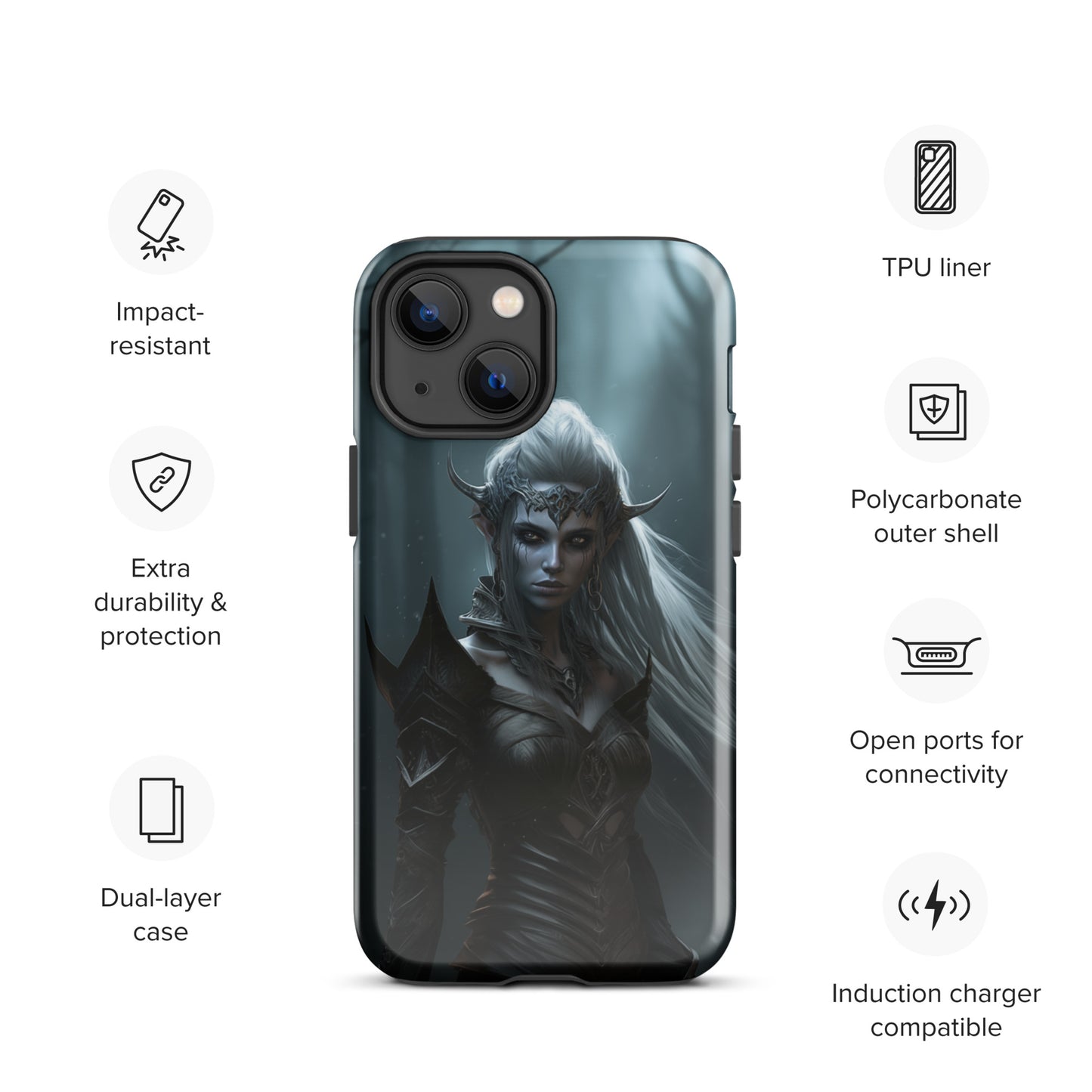 Dark Elf Tough Case for iPhone®